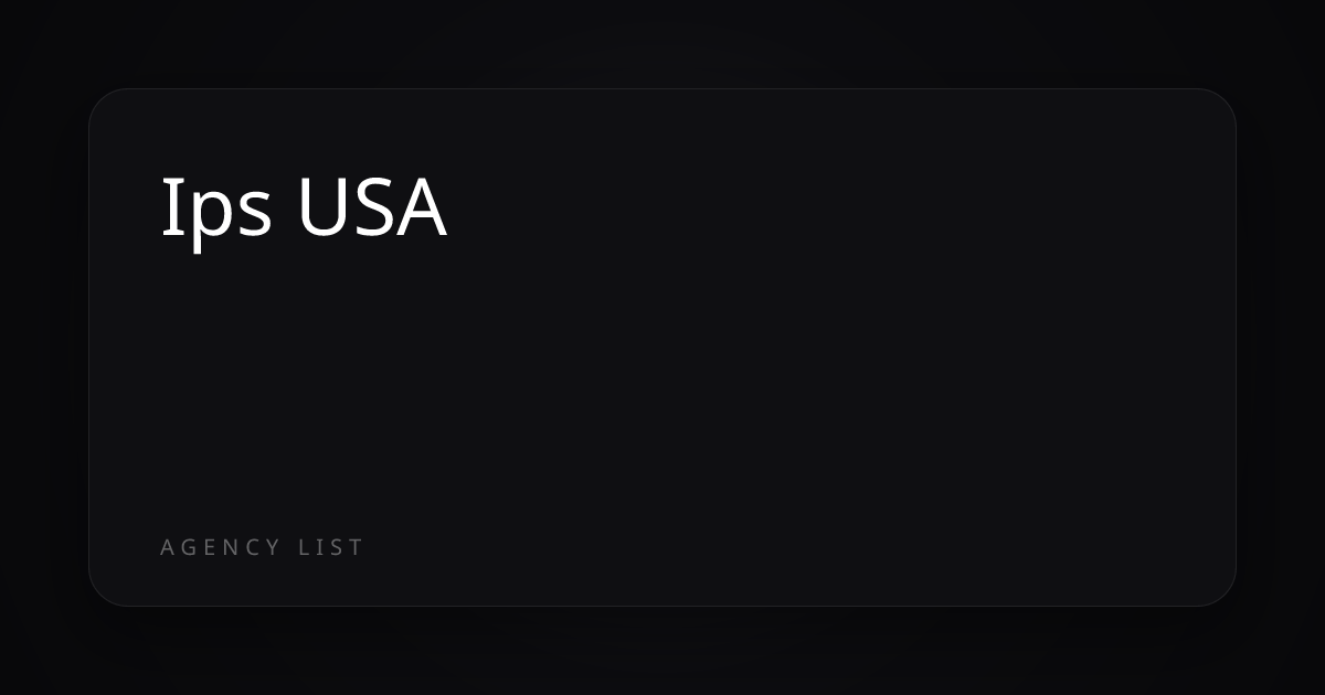 Ips USA - Digital Marketing Agency in San Bernardino, California ...
