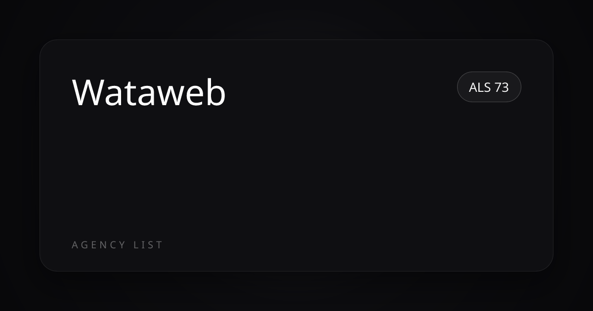Wataweb - Web Development Agency in Miraflores, Lima | Agency List